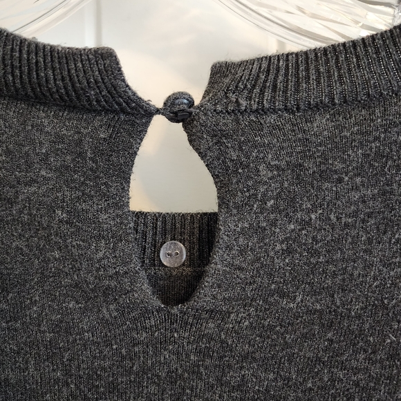 Zara Knit Sweater Dark Grey Medium - Picture 8 of 14